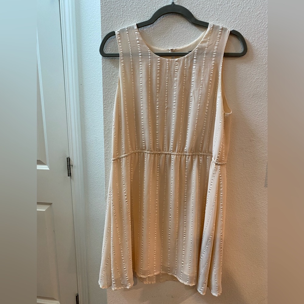 Cream Dress